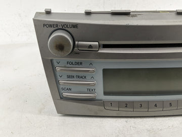 2007-2009 Toyota Camry Radio AM FM Cd Player Receiver Replacement P/N:86120-06180 86120-06181 Fits Fits 2007 2008 2009 OEM Used Auto Parts