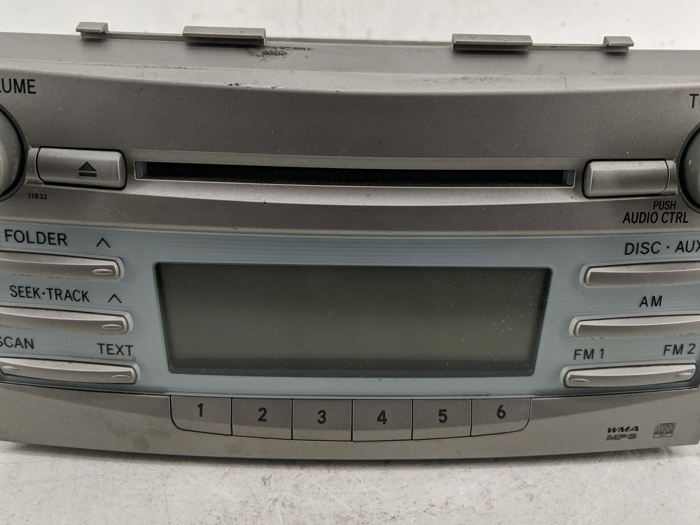 2007-2009 Toyota Camry Radio AM FM Cd Player Receiver Replacement P/N:86120-06180 86120-06181 Fits Fits 2007 2008 2009 OEM U