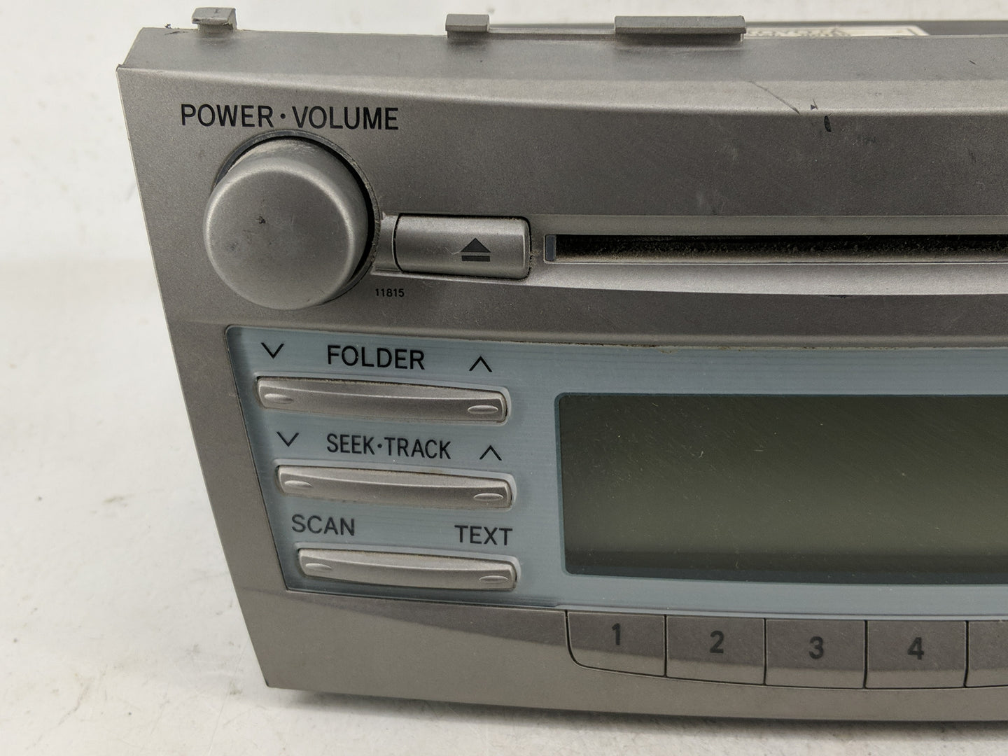 2007-2009 Toyota Camry Radio AM FM Cd Player Receiver Replacement P/N:86120-06180 86120-06181 Fits Fits 2007 2008 2009 OEM U