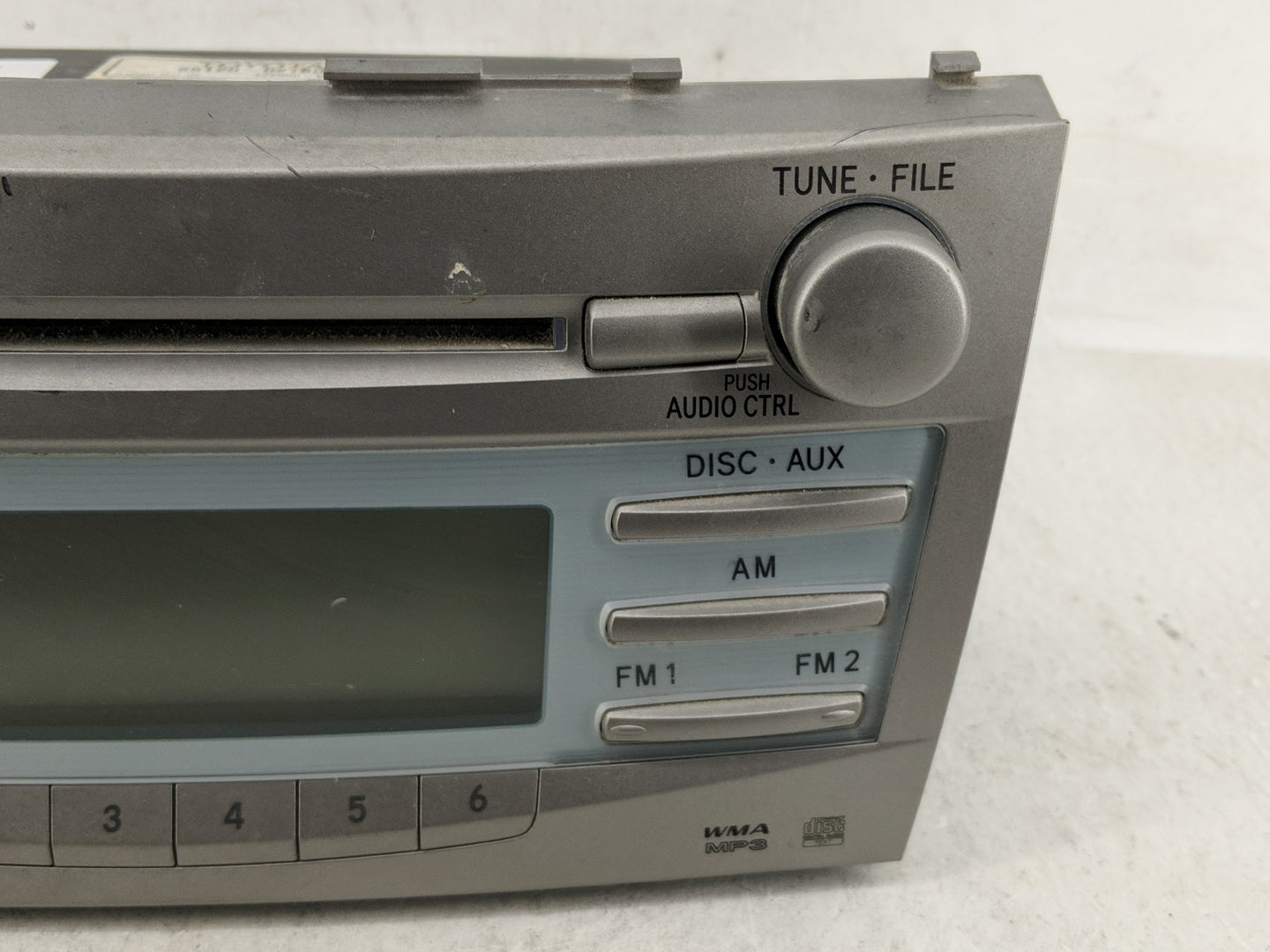 2007-2009 Toyota Camry Radio AM FM Cd Player Receiver Replacement P/N:86120-06180 86120-06181 Fits Fits 2007 2008 2009 OEM U