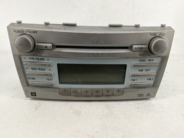 2007-2009 Toyota Camry Radio AM FM Cd Player Receiver Replacement P/N:86120-06191 Fits Fits 2007 2008 2009 OEM Used Auto Par