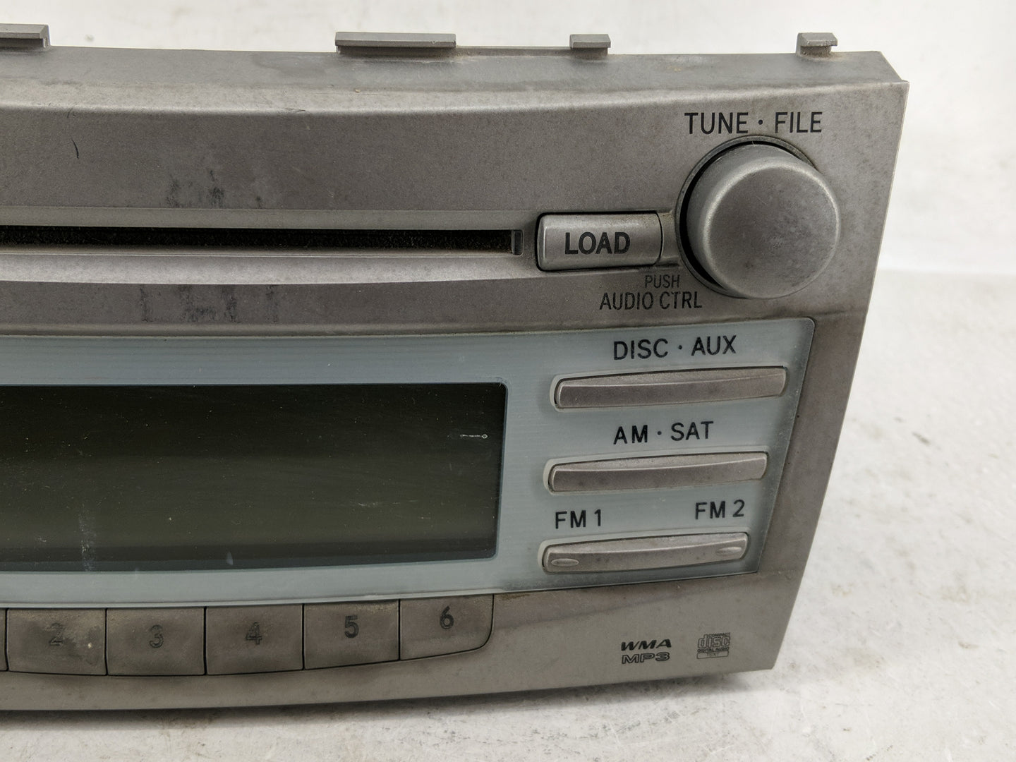 2007-2009 Toyota Camry Radio AM FM Cd Player Receiver Replacement P/N:86120-06191 Fits Fits 2007 2008 2009 OEM Used Auto Par