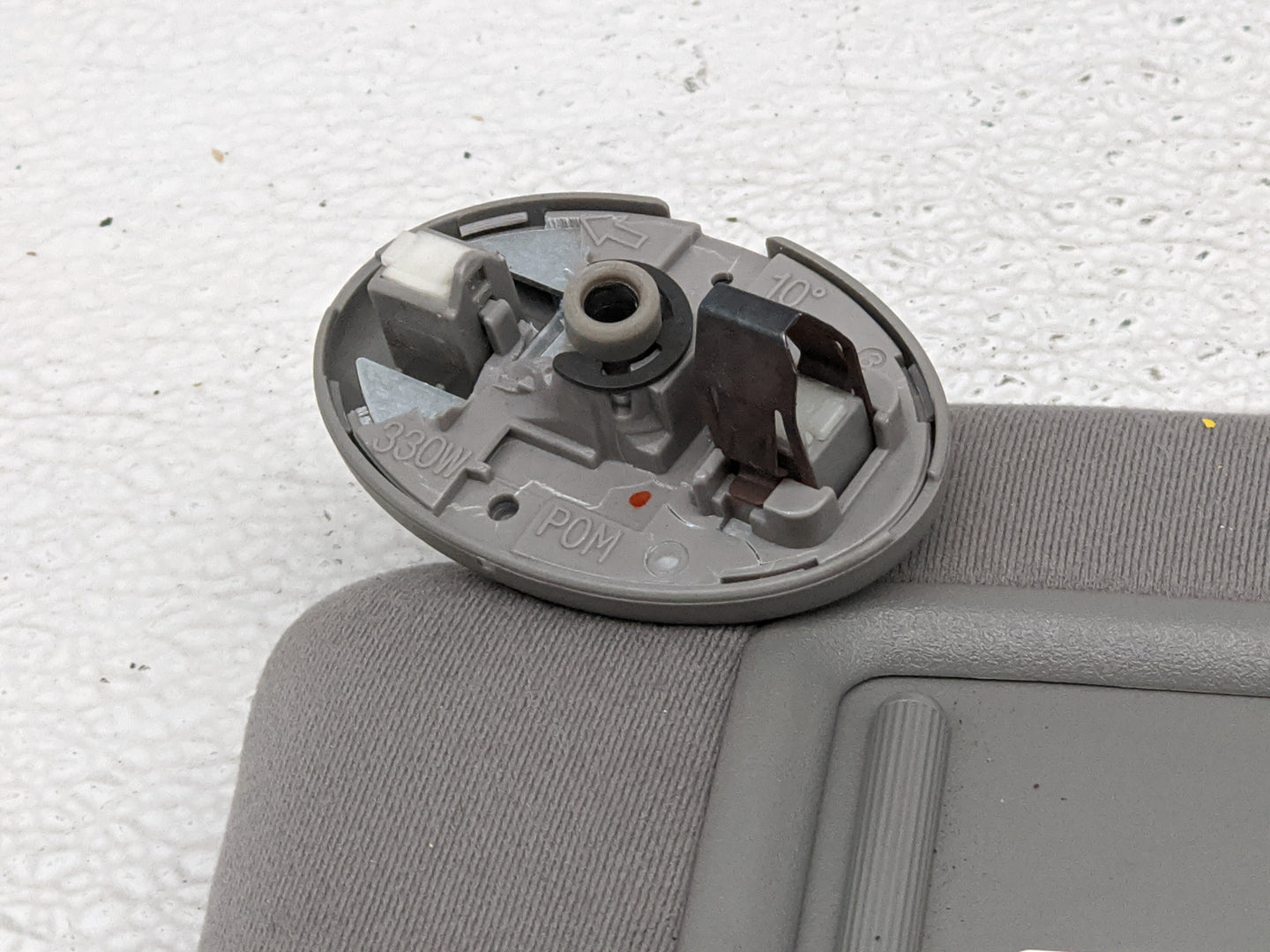 2007-2011 Toyota Camry Sun Visor Shade Replacement Driver Left Mirror Fits Fits 2007 2008 2009 2010 2011 OEM Used Auto Parts