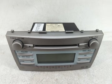 2007-2009 Toyota Camry Radio AM FM Cd Player Receiver Replacement P/N:86120-06181 Fits Fits 2007 2008 2009 OEM Used Auto Par