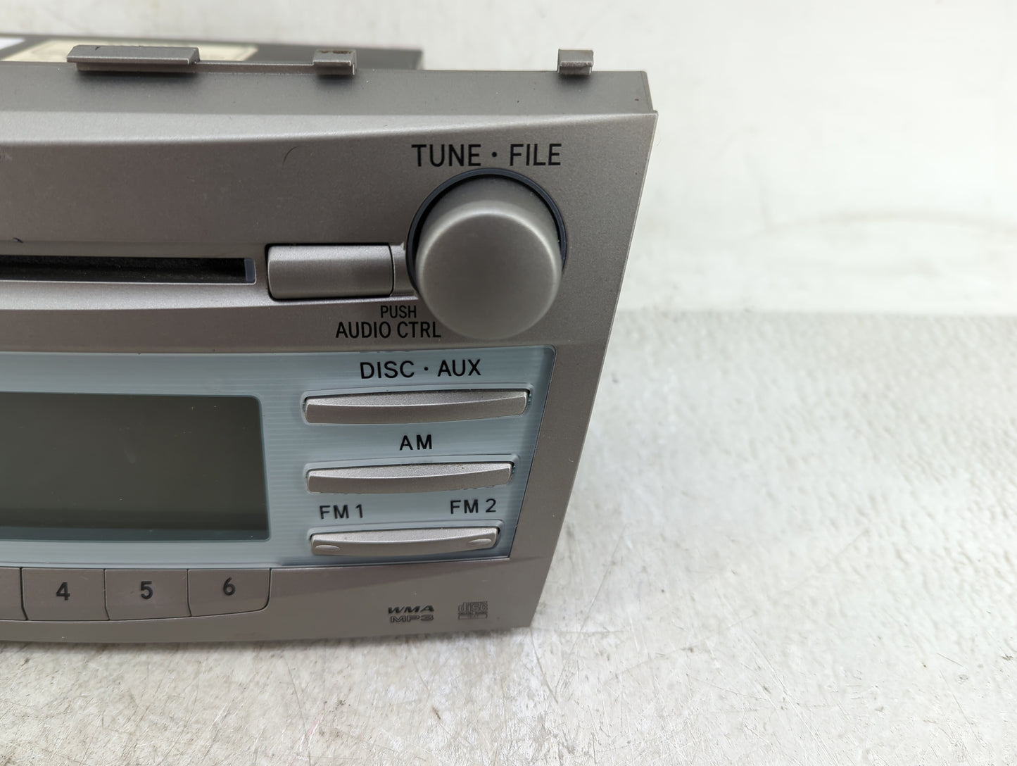 2007-2009 Toyota Camry Radio AM FM Cd Player Receiver Replacement P/N:86120-06181 Fits Fits 2007 2008 2009 OEM Used Auto Par