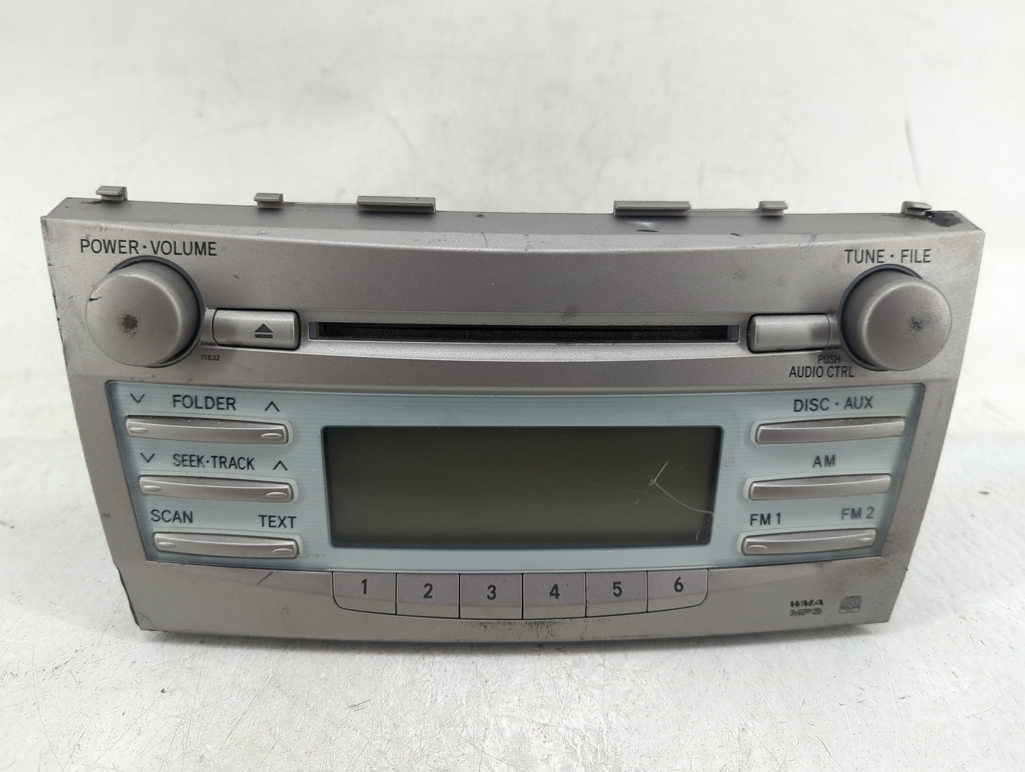 2007-2009 Toyota Camry Radio AM FM Cd Player Receiver Replacement Fits Fits 2007 2008 2009 OEM Used Auto Parts - Oemusedauto
