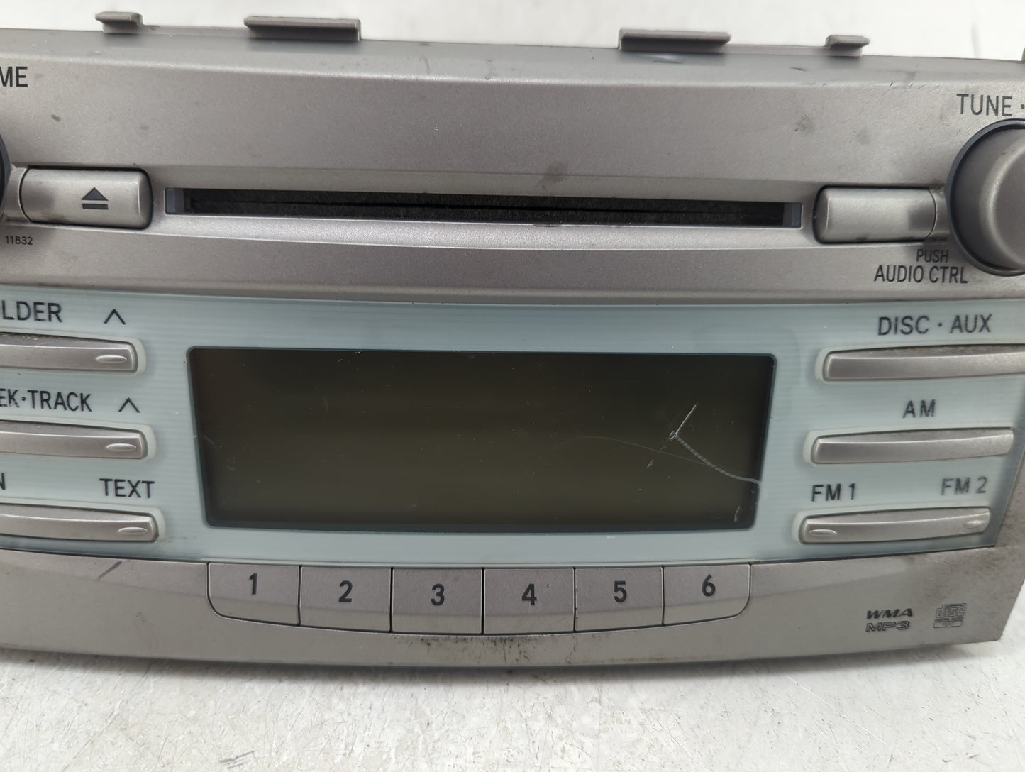 2007-2009 Toyota Camry Radio AM FM Cd Player Receiver Replacement Fits Fits 2007 2008 2009 OEM Used Auto Parts - Oemusedauto