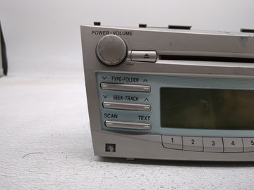2007-2009 Toyota Camry Radio AM FM Cd Player Receiver Replacement P/N:86120-06191 Fits Fits 2007 2008 2009 OEM Used Auto Parts