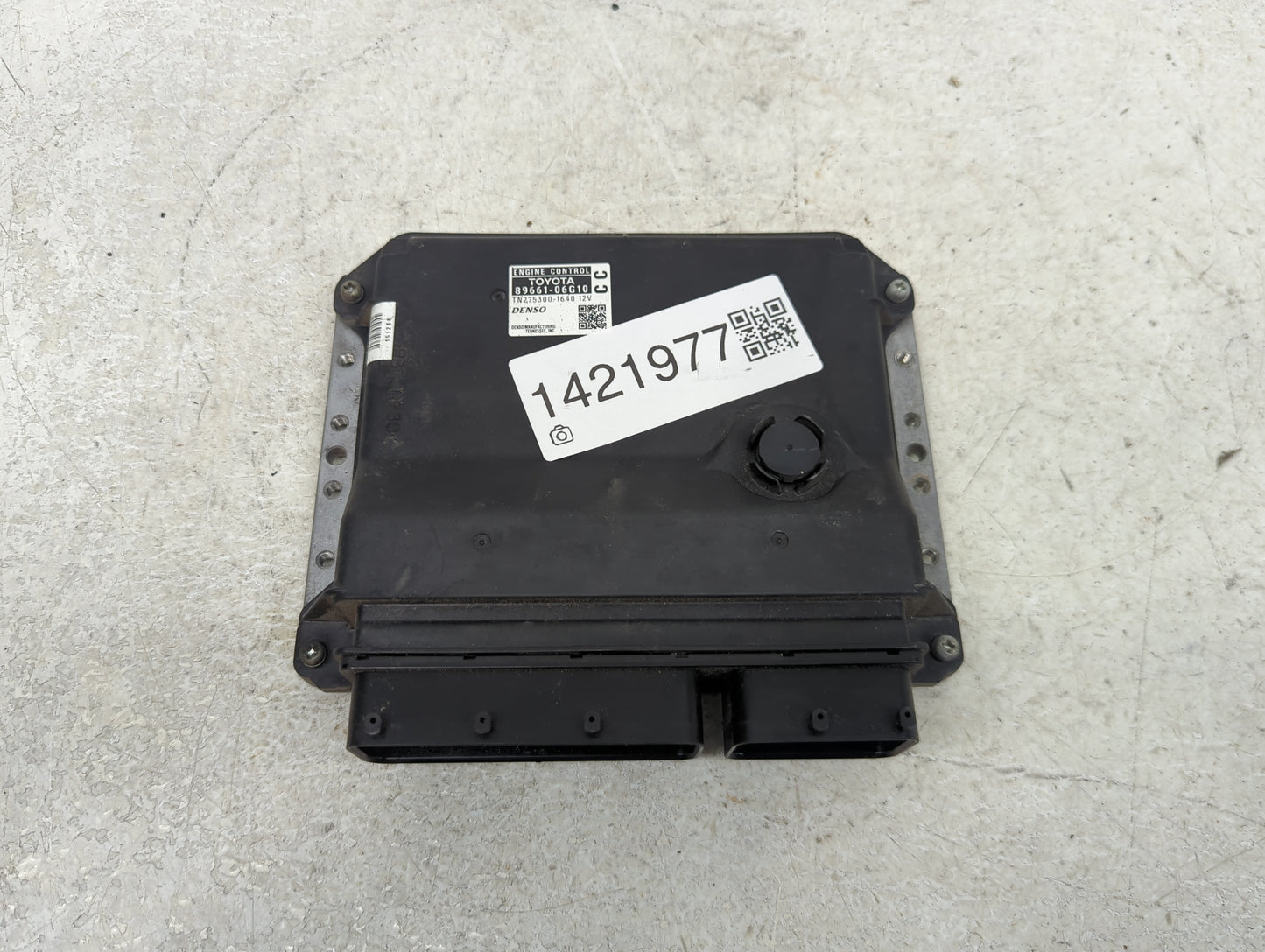 2008-2009 Toyota Camry PCM Engine Control Computer ECU ECM PCU OEM P/N:89661-06G10 TN275300-1640 Fits Fits 2008 2009 OEM Use