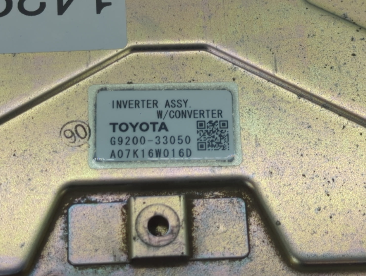 2007-2011 Toyota Camry Hybrid DC Synergy Drive Power Inverter P/N:G9200-33050 Fits Fits 2007 2008 2009 2010 2011 OEM Used Au