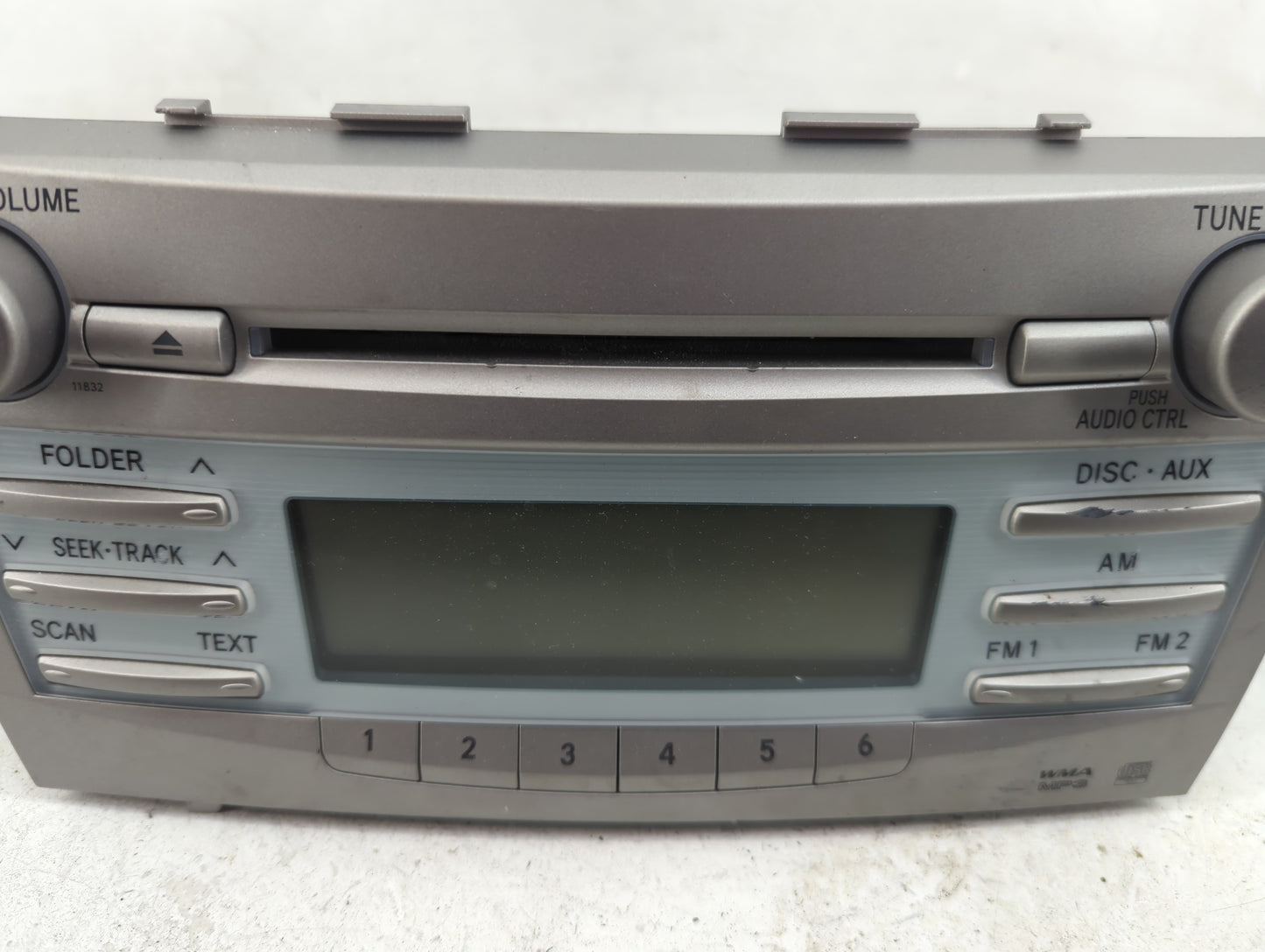 2007-2009 Toyota Camry Radio AM FM Cd Player Receiver Replacement P/N:86120-06181 Fits Fits 2007 2008 2009 OEM Used Auto Par