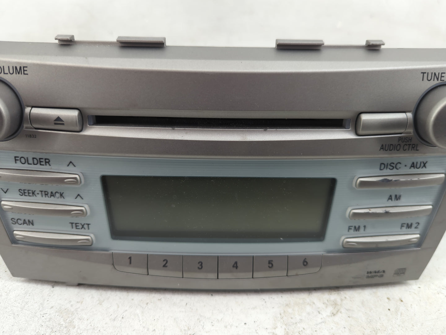 2007-2009 Toyota Camry Radio AM FM Cd Player Receiver Replacement P/N:86120-06181 Fits Fits 2007 2008 2009 OEM Used Auto Par