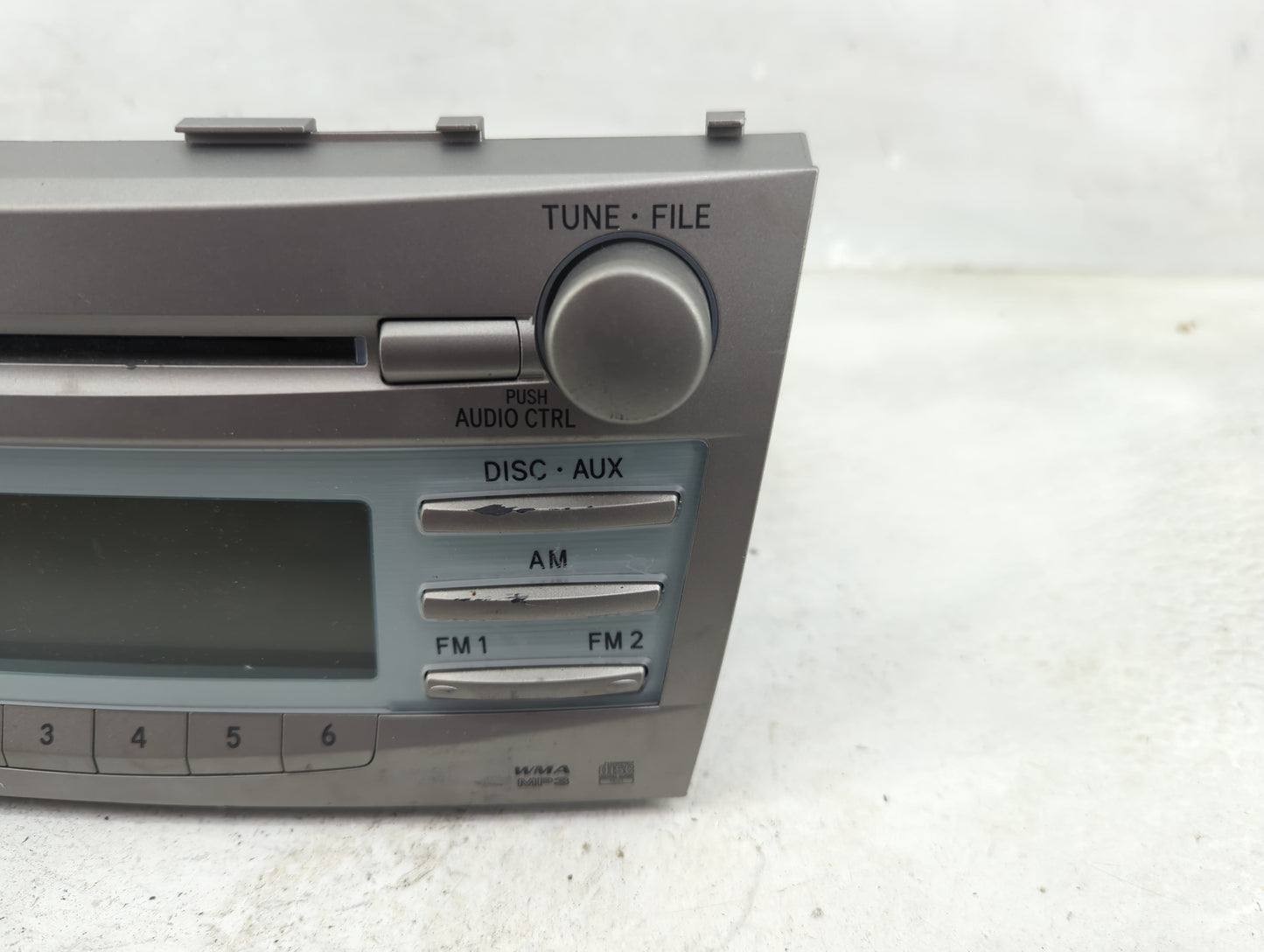 2007-2009 Toyota Camry Radio AM FM Cd Player Receiver Replacement P/N:86120-06181 Fits Fits 2007 2008 2009 OEM Used Auto Par