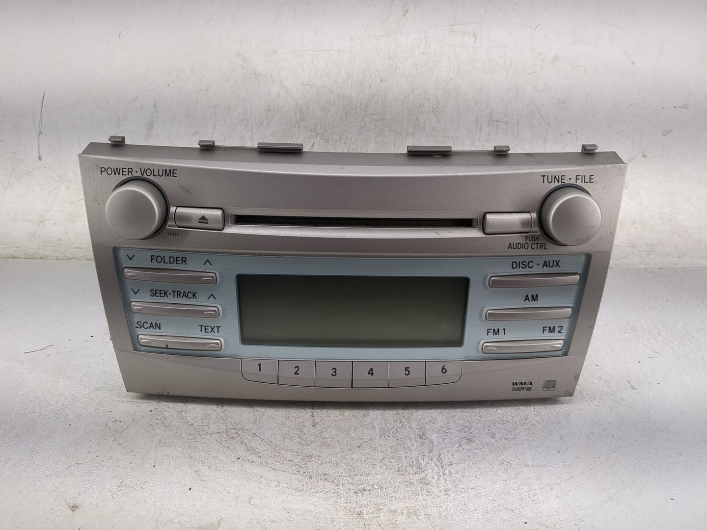 2007-2009 Toyota Camry Radio AM FM Cd Player Receiver Replacement P/N:86120-06181 123000-06602101 Fits Fits 2007 2008 2009 O