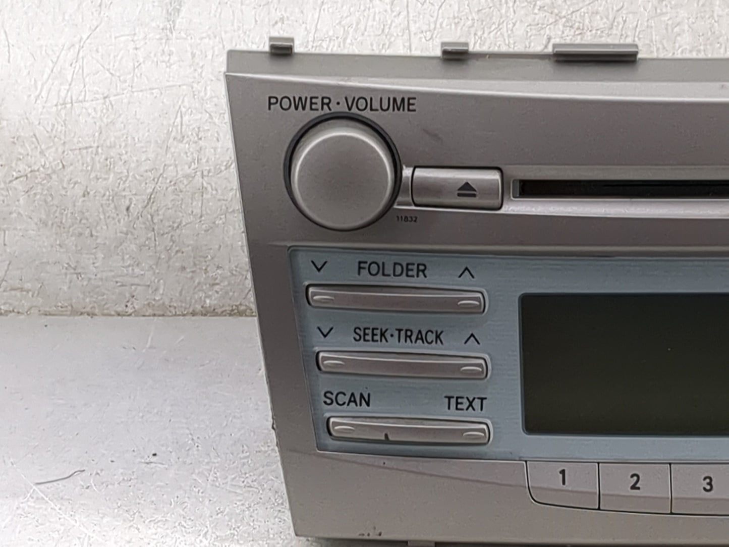 2007-2009 Toyota Camry Radio AM FM Cd Player Receiver Replacement P/N:86120-06181 123000-06602101 Fits Fits 2007 2008 2009 O