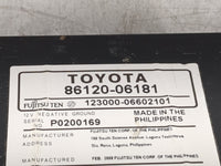 2007-2009 Toyota Camry Radio AM FM Cd Player Receiver Replacement P/N:86120-06181 123000-06602101 Fits Fits 2007 2008 2009 O
