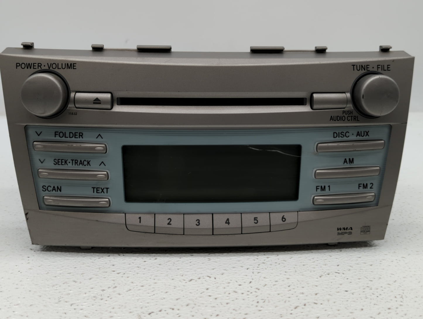 2007-2009 Toyota Camry Am Fm Cd Player Radio Receiver - Oemusedautoparts1.com