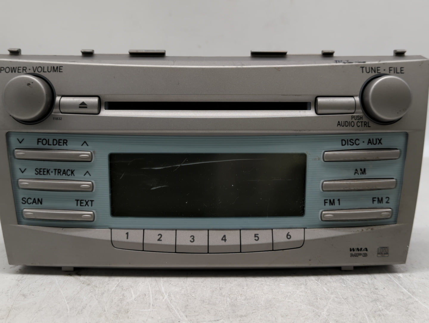 2007-2009 Toyota Camry Radio AM FM Cd Player Receiver Replacement P/N:86120-06182 86120-33890 Fits Fits 2007 2008 2009 OEM U