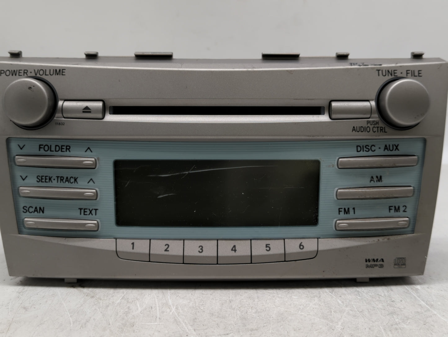 2007-2009 Toyota Camry Radio AM FM Cd Player Receiver Replacement P/N:86120-06182 86120-33890 Fits Fits 2007 2008 2009 OEM U