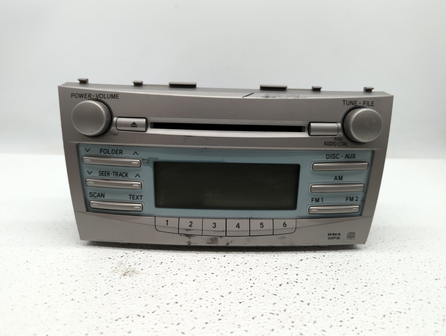 2007-2009 Toyota Camry Radio AM FM Cd Player Receiver Replacement P/N:86120-06182 86120-33890 Fits Fits 2007 2008 2009 OEM U
