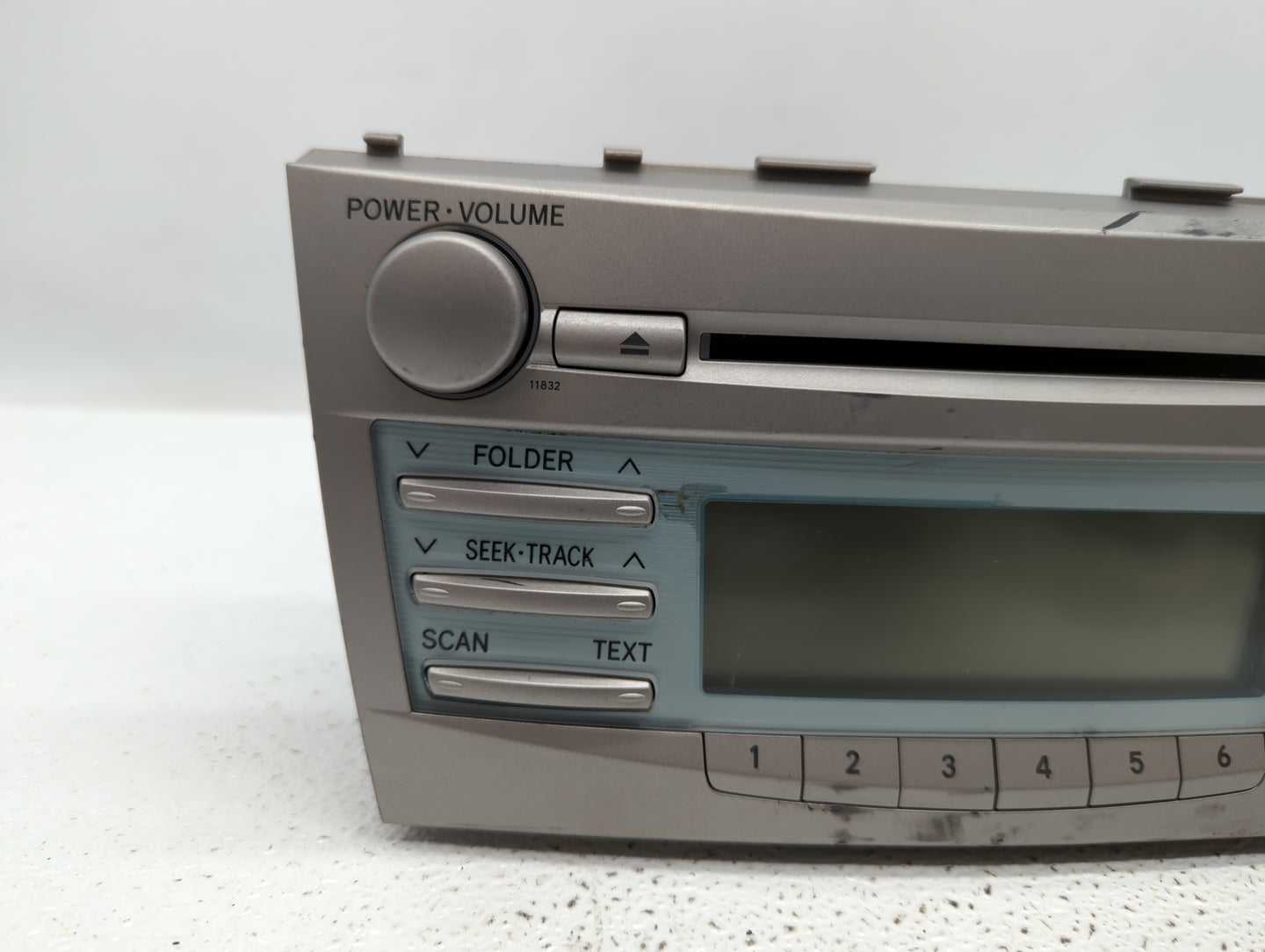 2007-2009 Toyota Camry Radio AM FM Cd Player Receiver Replacement P/N:86120-06182 86120-33890 Fits Fits 2007 2008 2009 OEM U