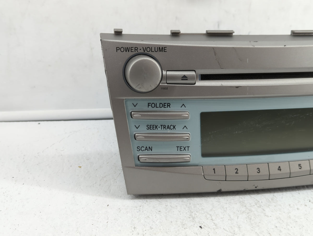 2007-2009 Toyota Camry Am Fm Cd Player Radio Receiver 372881 - Oemusedautoparts1.com