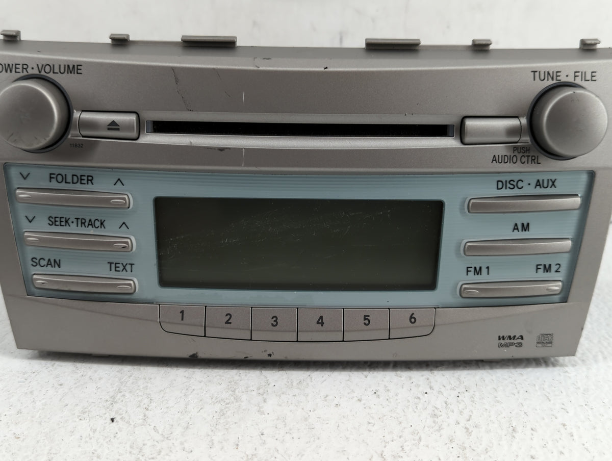 2007-2009 Toyota Camry Am Fm Cd Player Radio Receiver 372881 - Oemusedautoparts1.com