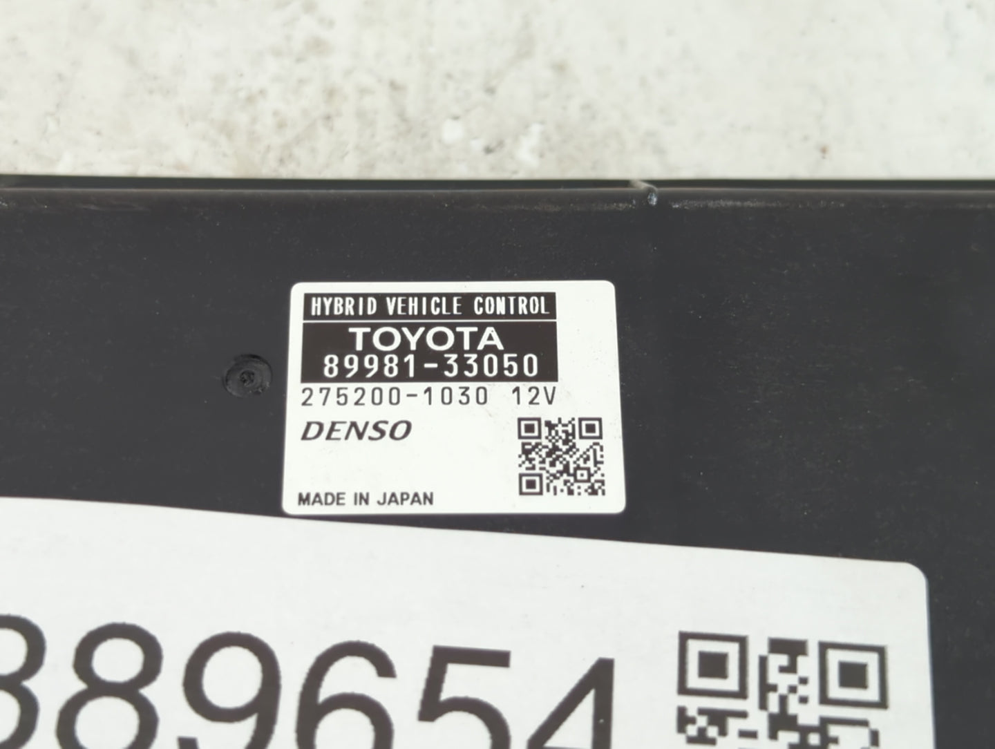 2008-2009 Toyota Camry PCM Engine Control Computer ECU ECM PCU OEM P/N:89981-33050 Fits Fits 2008 2009 OEM Used Auto Parts -