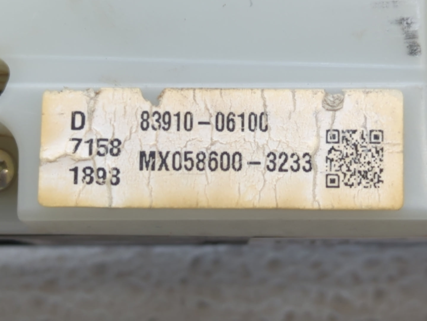 2007-2011 Toyota Camry Information Display Screen - Oemusedautoparts1.com