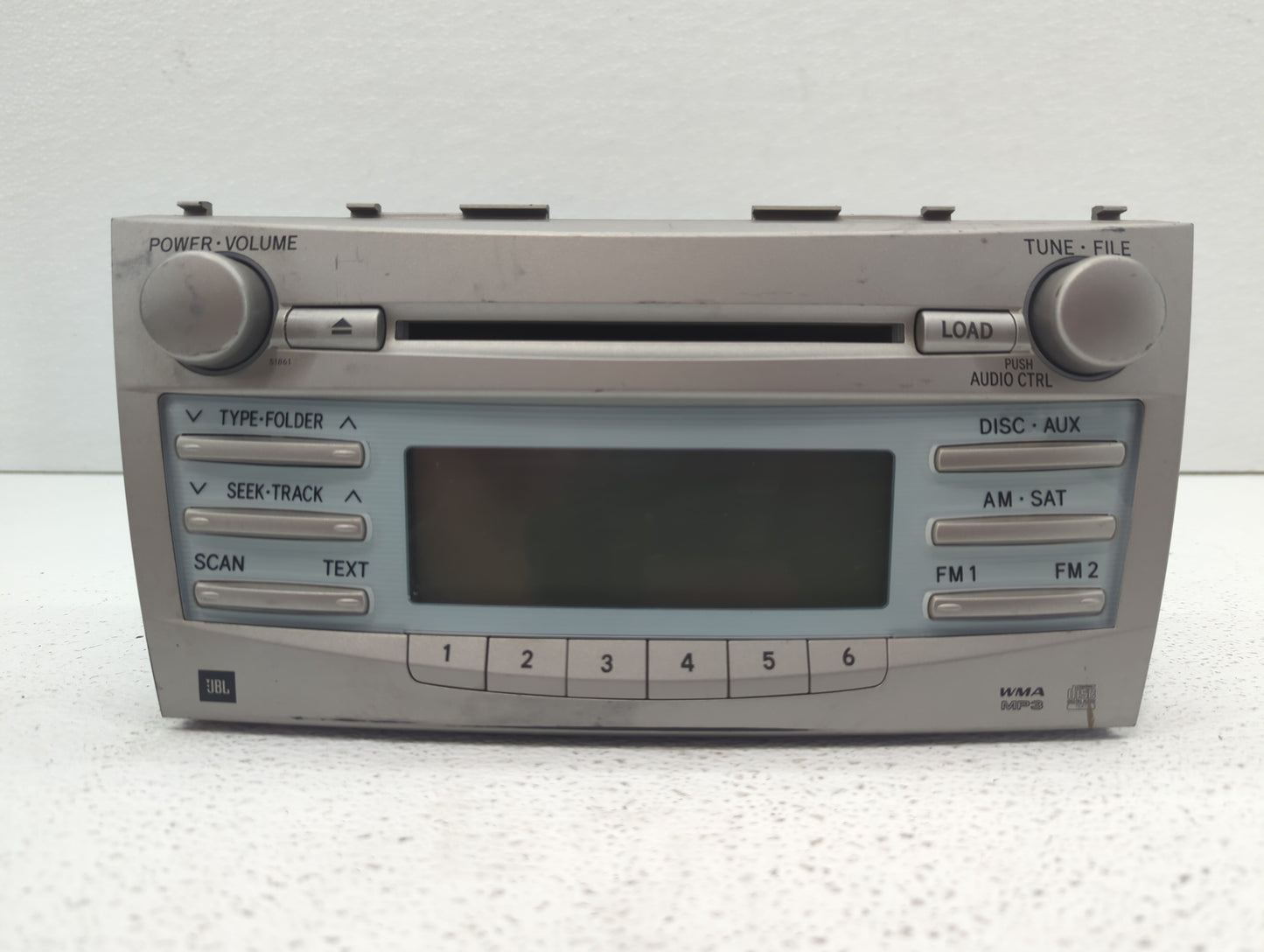 2007-2009 Toyota Camry Am Fm Cd Player Radio Receiver - Oemusedautoparts1.com