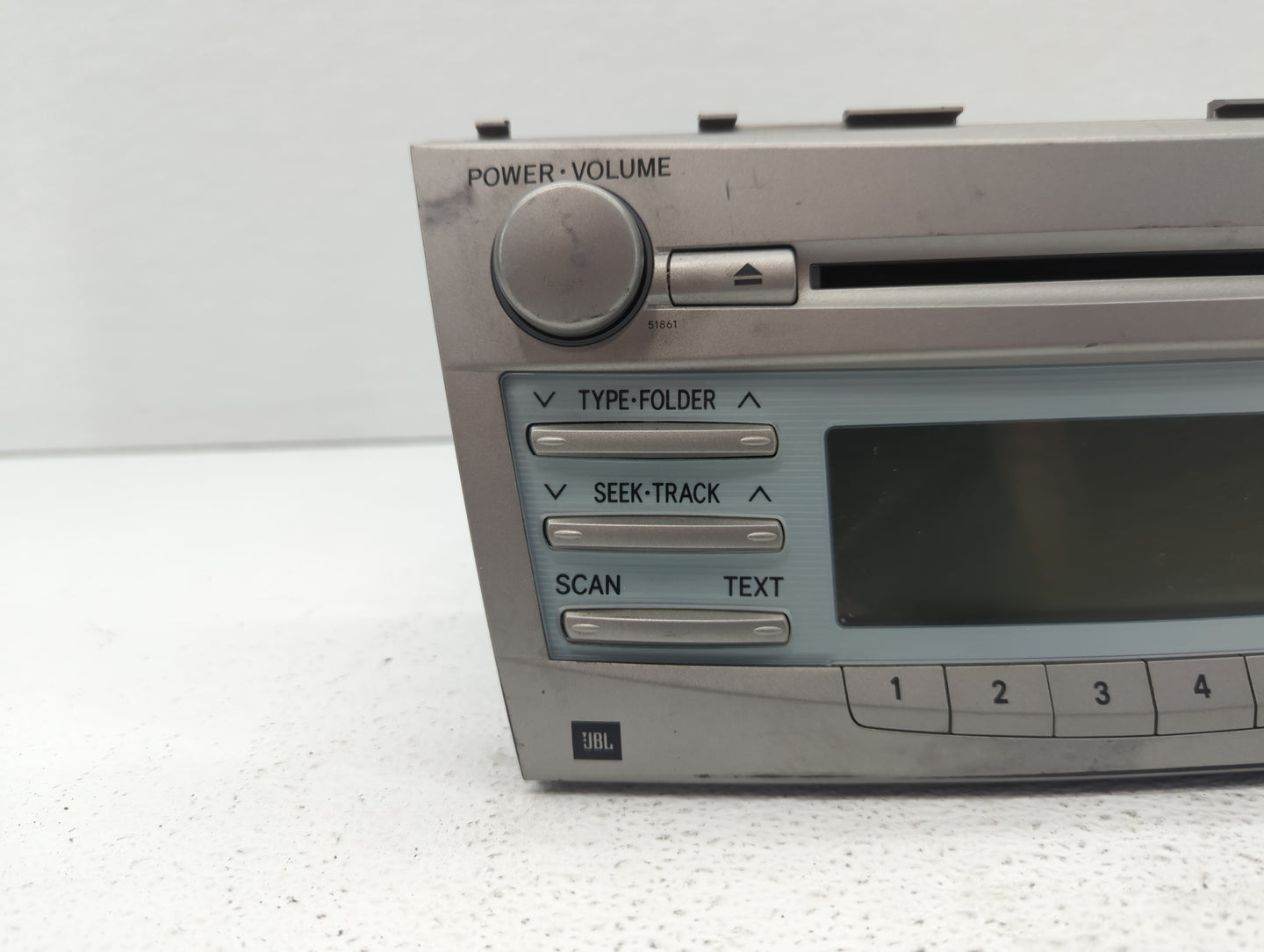 2007-2009 Toyota Camry Am Fm Cd Player Radio Receiver - Oemusedautoparts1.com