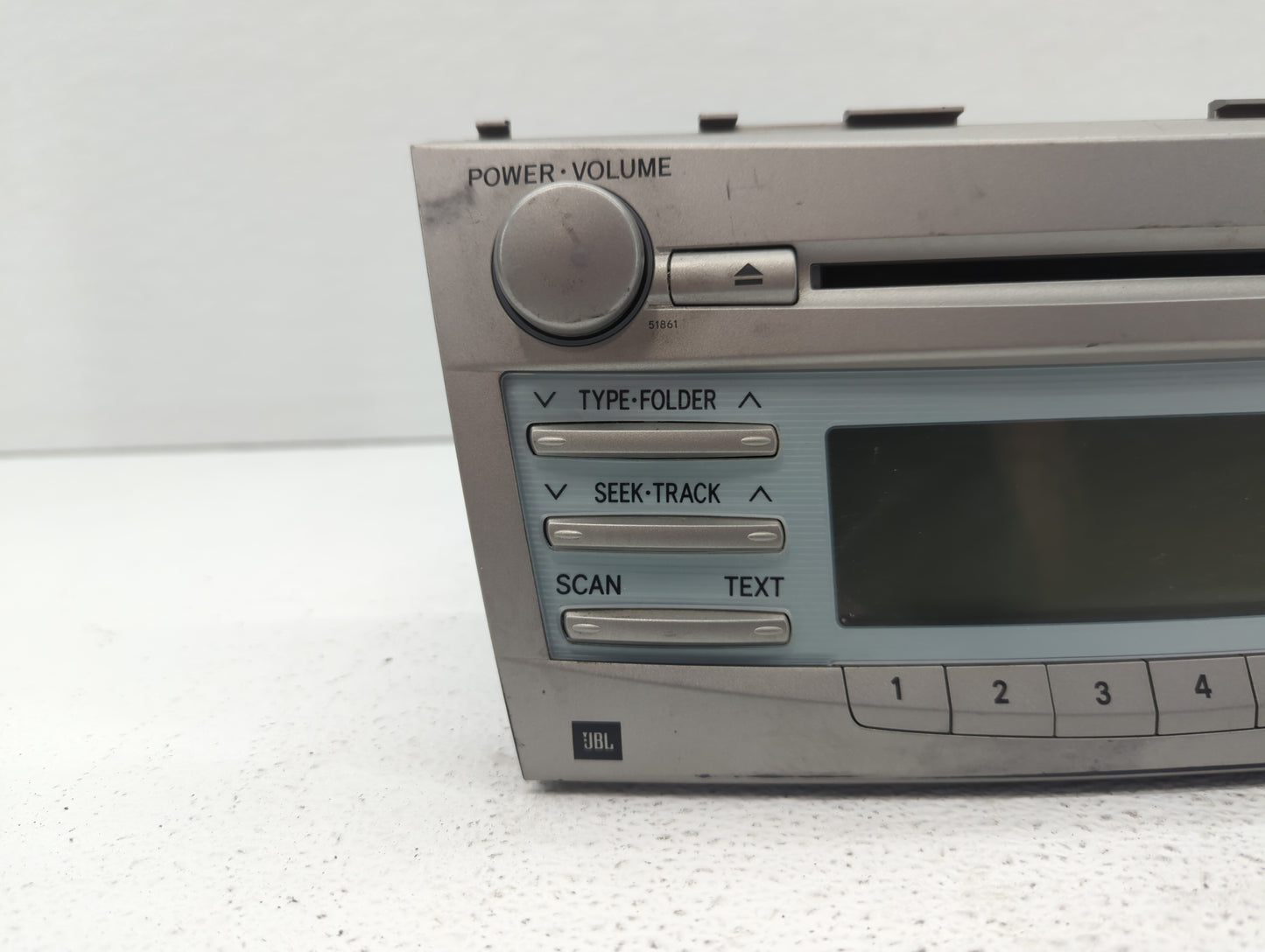2007-2009 Toyota Camry Am Fm Cd Player Radio Receiver - Oemusedautoparts1.com
