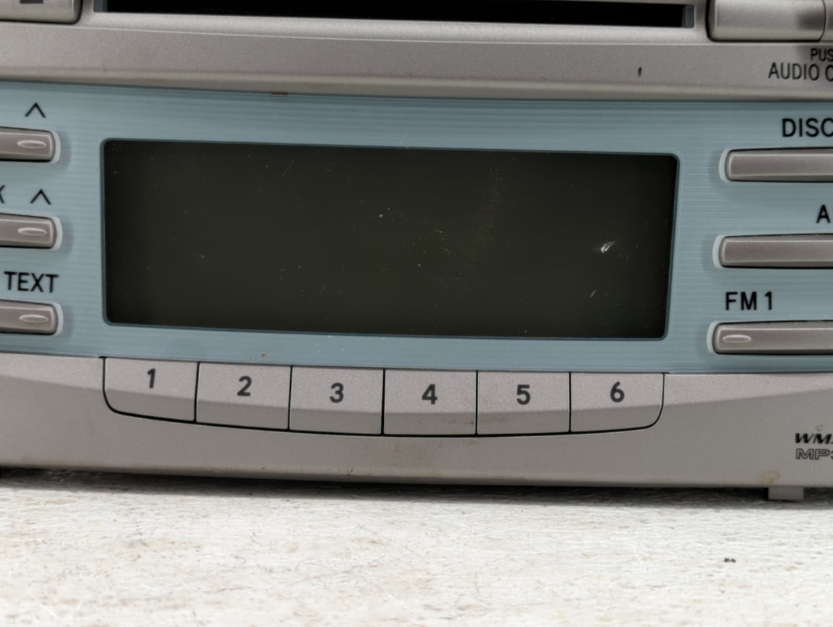 2007-2009 Toyota Camry Am Fm Cd Player Radio Receiver 426223 - Oemusedautoparts1.com