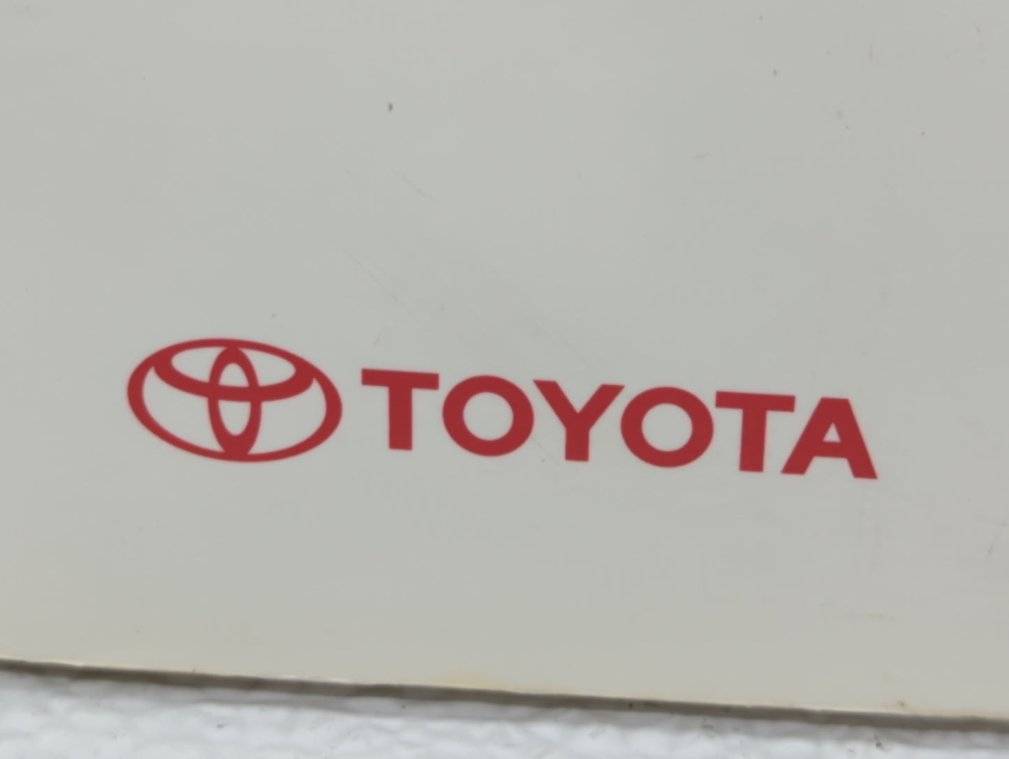 2008 Toyota Camry Owners Manual Book Guide OEM Used Auto Parts - Oemusedautoparts1.com