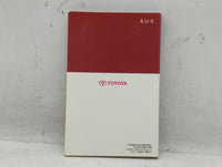 2008 Toyota Camry Owners Manual Book Guide OEM Used Auto Parts - Oemusedautoparts1.com