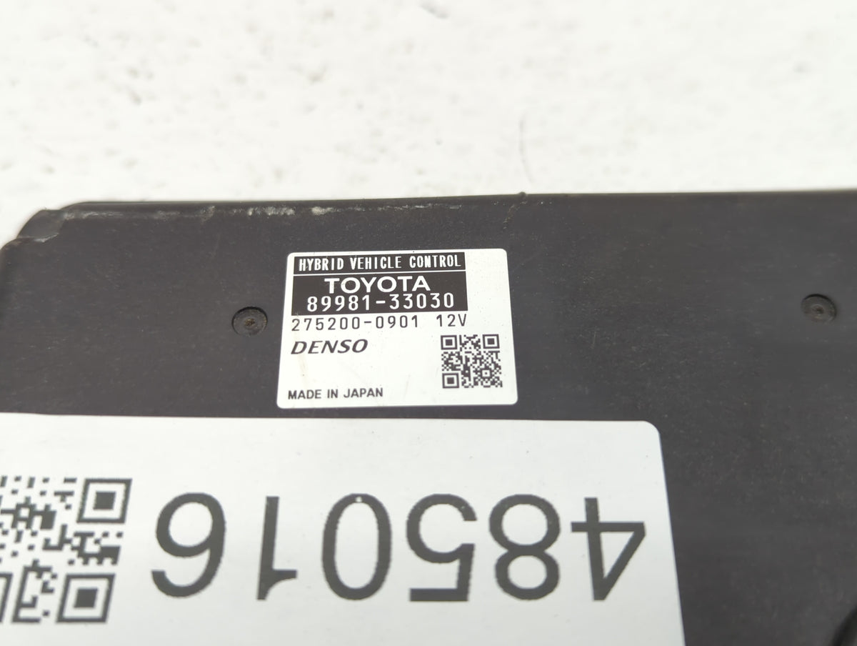 2008 Toyota Camry PCM Engine Control Computer ECU ECM PCU OEM P/N:89981-33030 OEM Used Auto Parts - Oemusedautoparts1.com