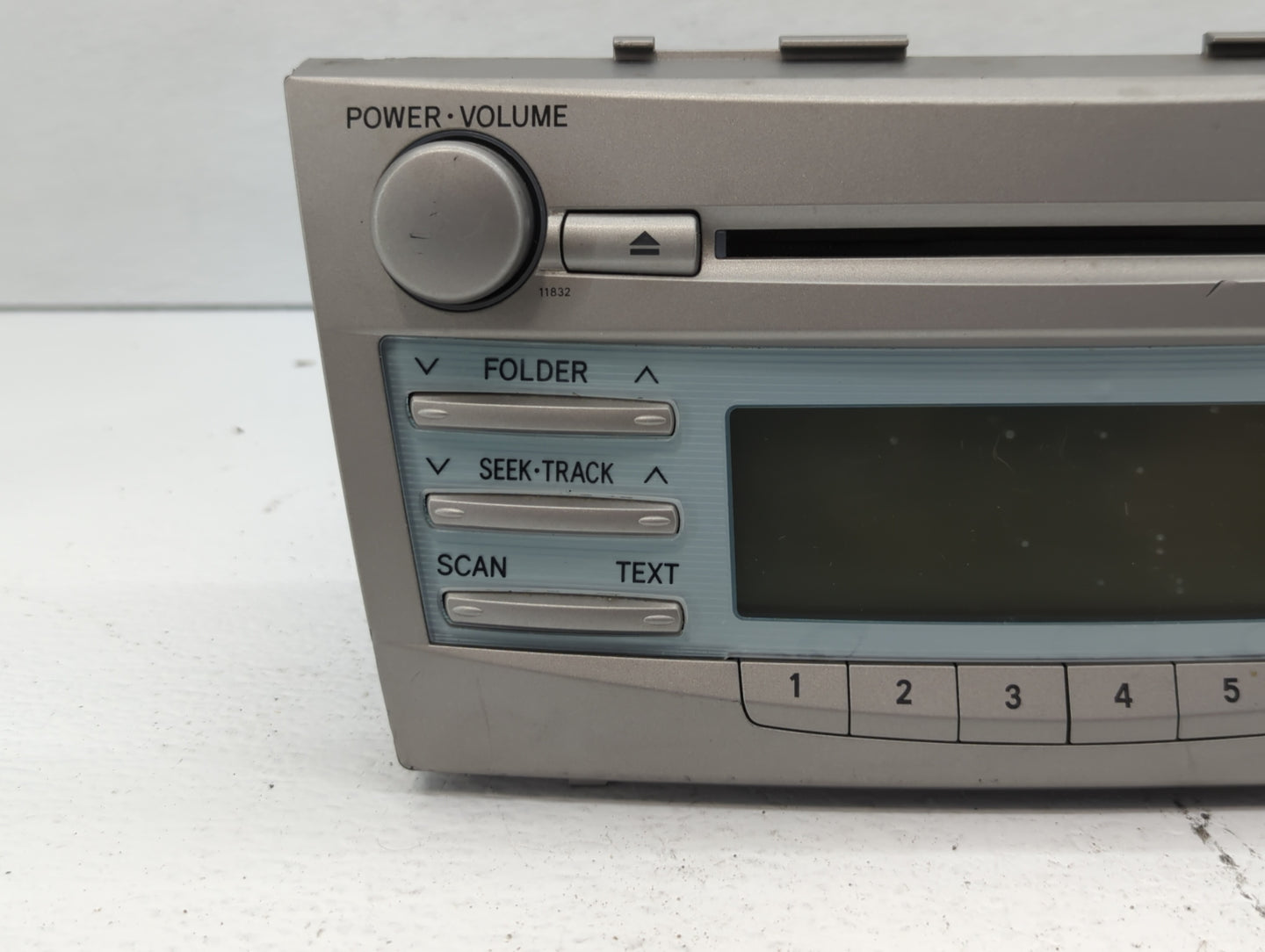2007-2009 Toyota Camry Radio AM FM Cd Player Receiver Replacement P/N:86120-06181 Fits Fits 2007 2008 2009 OEM Used Auto Par