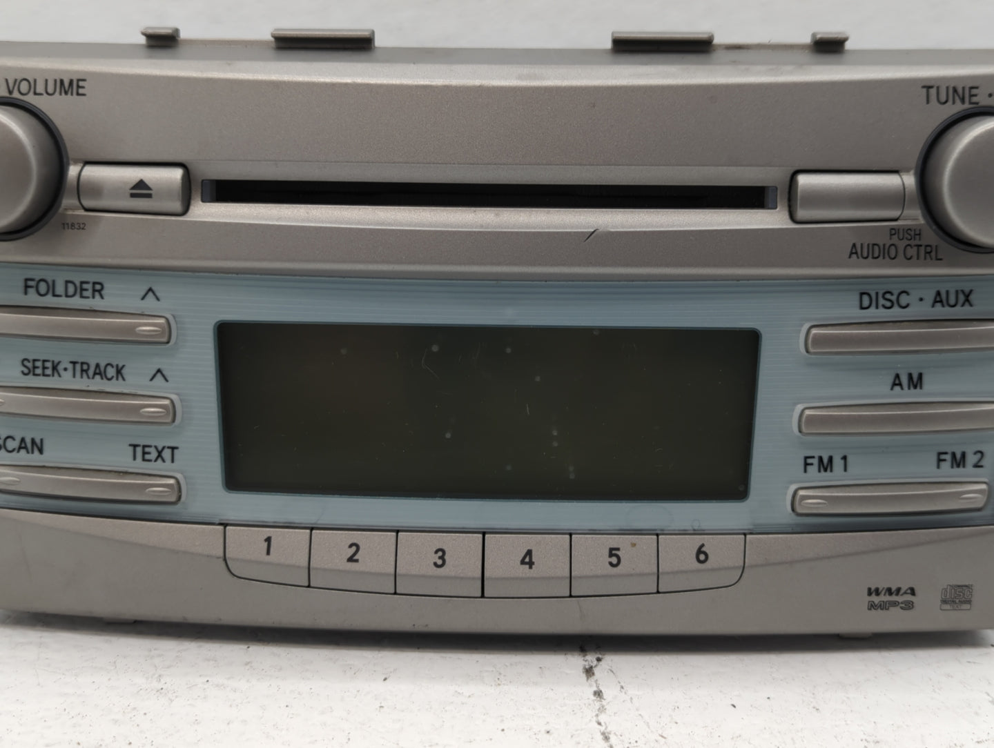 2007-2009 Toyota Camry Radio AM FM Cd Player Receiver Replacement P/N:86120-06181 Fits Fits 2007 2008 2009 OEM Used Auto Par