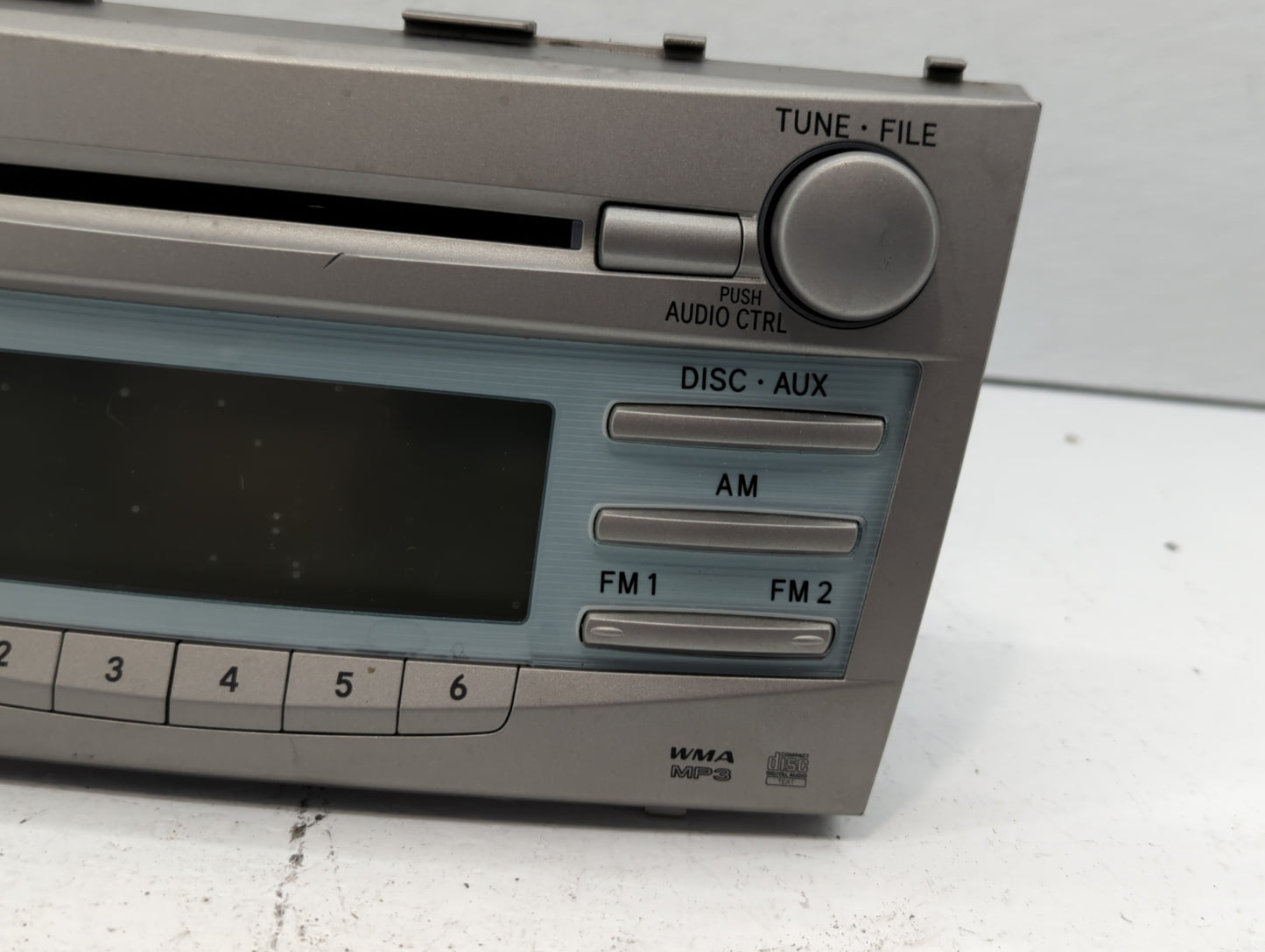 2007-2009 Toyota Camry Radio AM FM Cd Player Receiver Replacement P/N:86120-06181 Fits Fits 2007 2008 2009 OEM Used Auto Par
