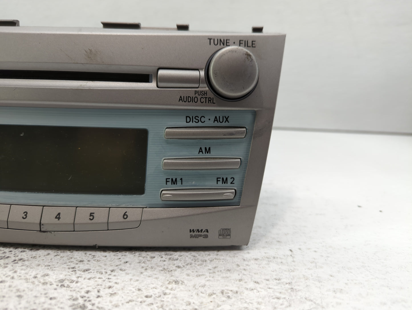 2007-2009 Toyota Camry Radio AM FM Cd Player Receiver Replacement P/N:86120-06181 Fits Fits 2007 2008 2009 OEM Used Auto Par