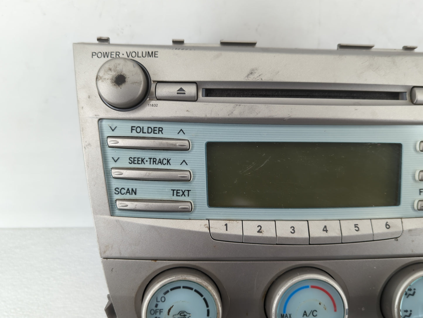 2007-2009 Toyota Camry Radio AM FM Cd Player Receiver Replacement P/N:86120-06181 86120-06182 Fits Fits 2007 2008 2009 OEM U