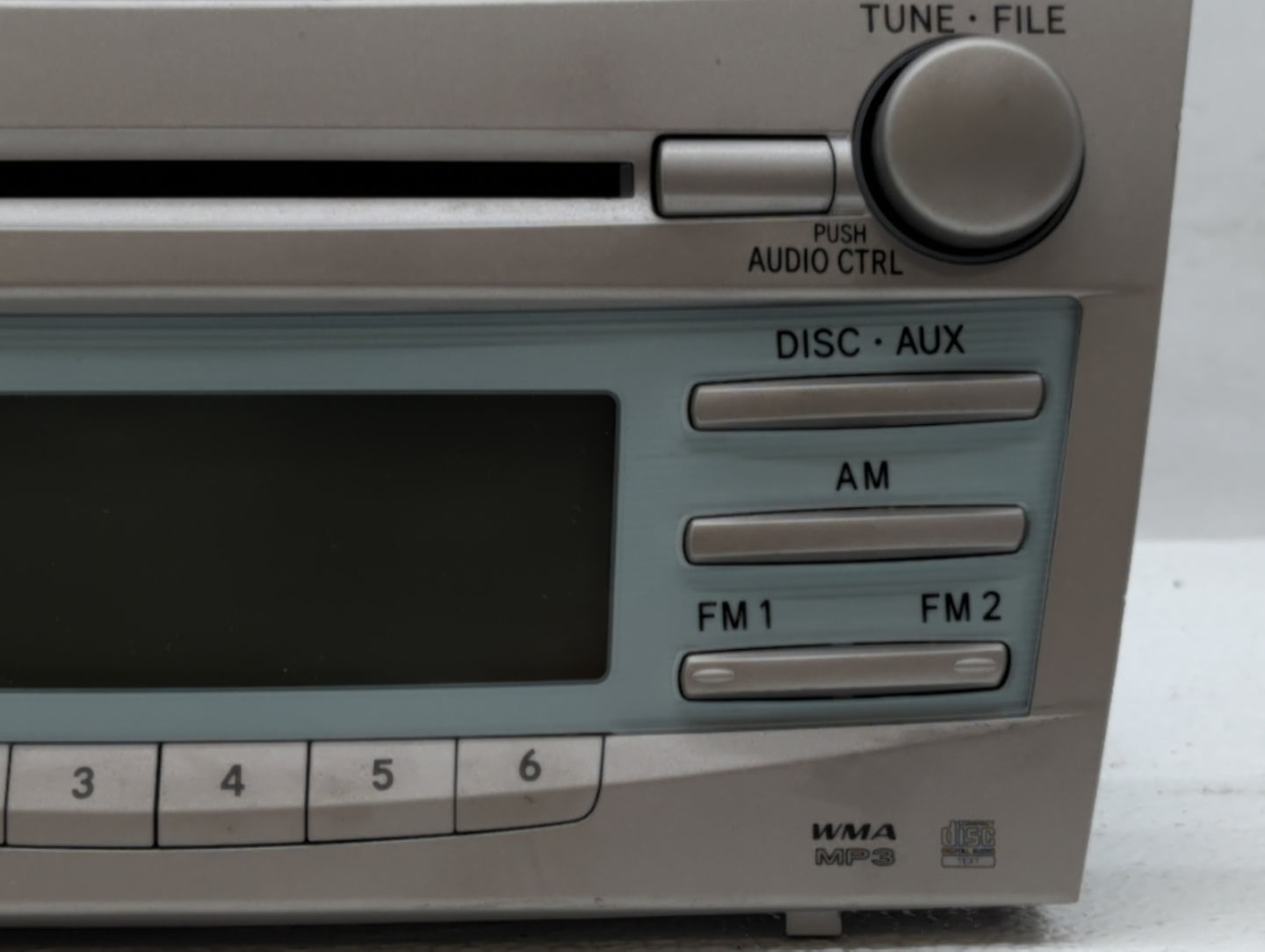 2007-2009 Toyota Camry Radio AM FM Cd Player Receiver Replacement P/N:86120-06181 86120-06182 Fits Fits 2007 2008 2009 OEM U