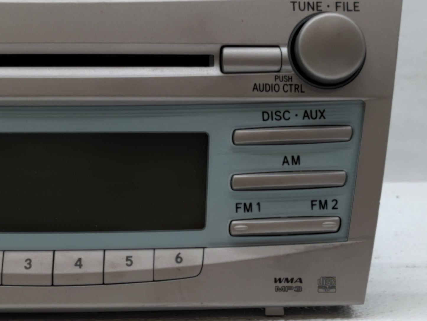 2007-2009 Toyota Camry Radio AM FM Cd Player Receiver Replacement P/N:86120-06181 86120-06182 Fits Fits 2007 2008 2009 OEM U