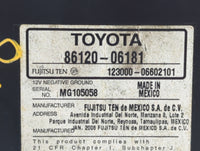 2007-2009 Toyota Camry Radio AM FM Cd Player Receiver Replacement P/N:86120-06181 86120-06182 Fits Fits 2007 2008 2009 OEM U
