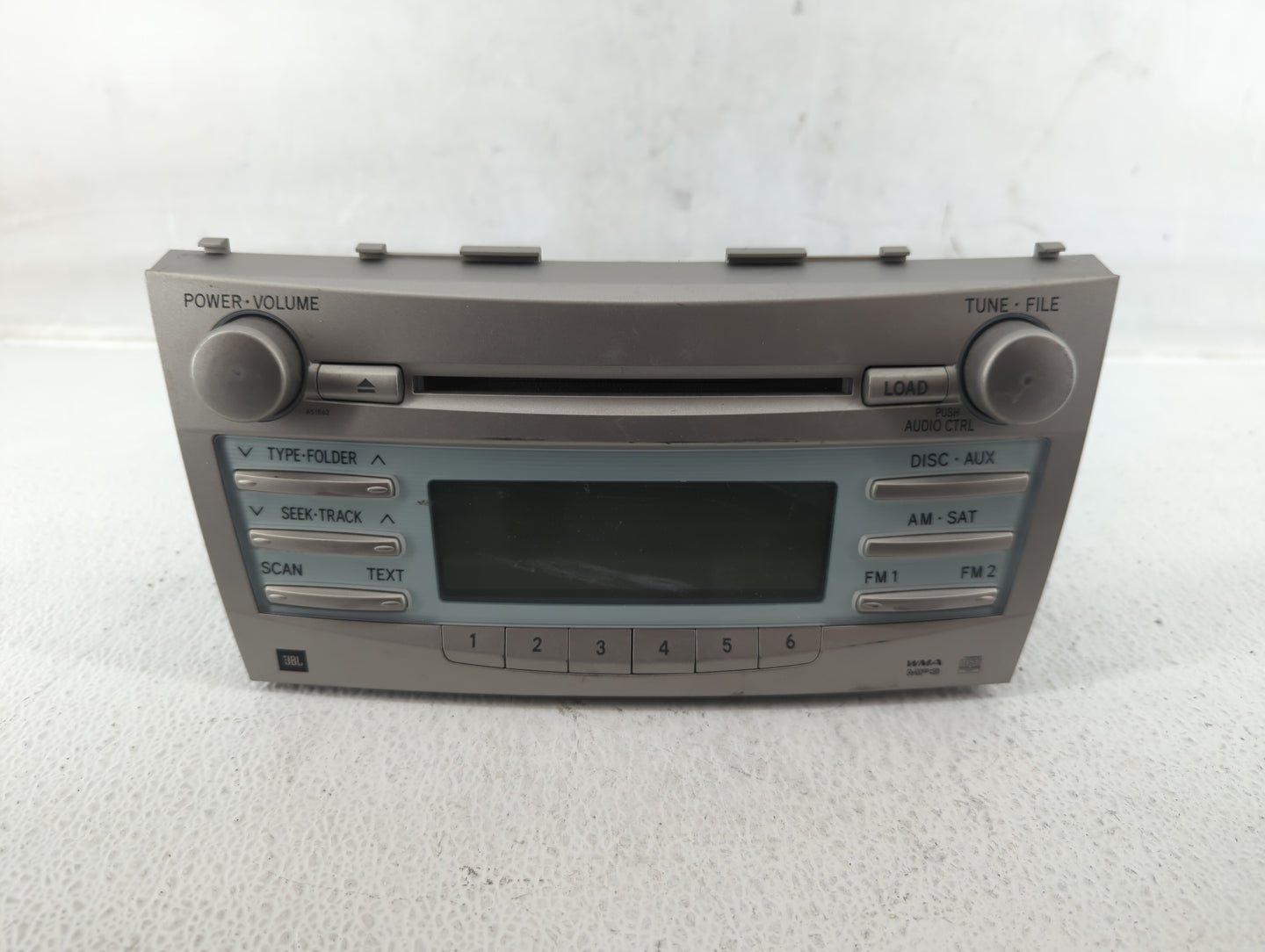 2007-2009 Toyota Camry Radio AM FM Cd Player Receiver Replacement P/N:86120-06191 86120-06181 Fits Fits 2007 2008 2009 OEM U