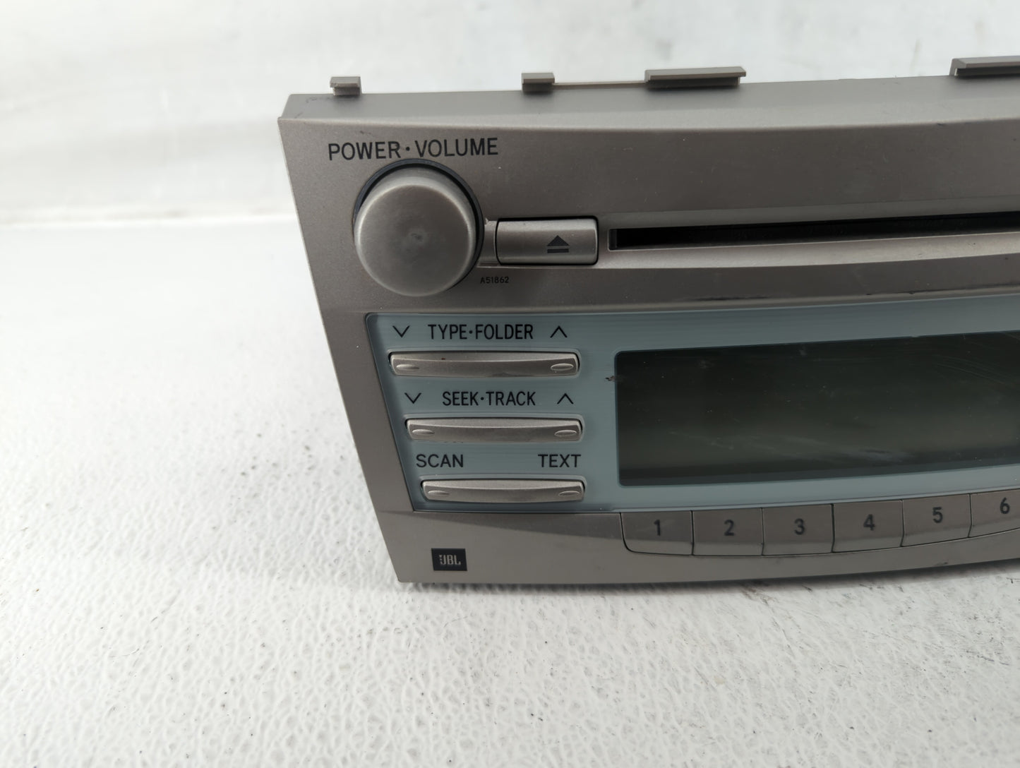 2007-2009 Toyota Camry Radio AM FM Cd Player Receiver Replacement P/N:86120-06191 86120-06181 Fits Fits 2007 2008 2009 OEM U