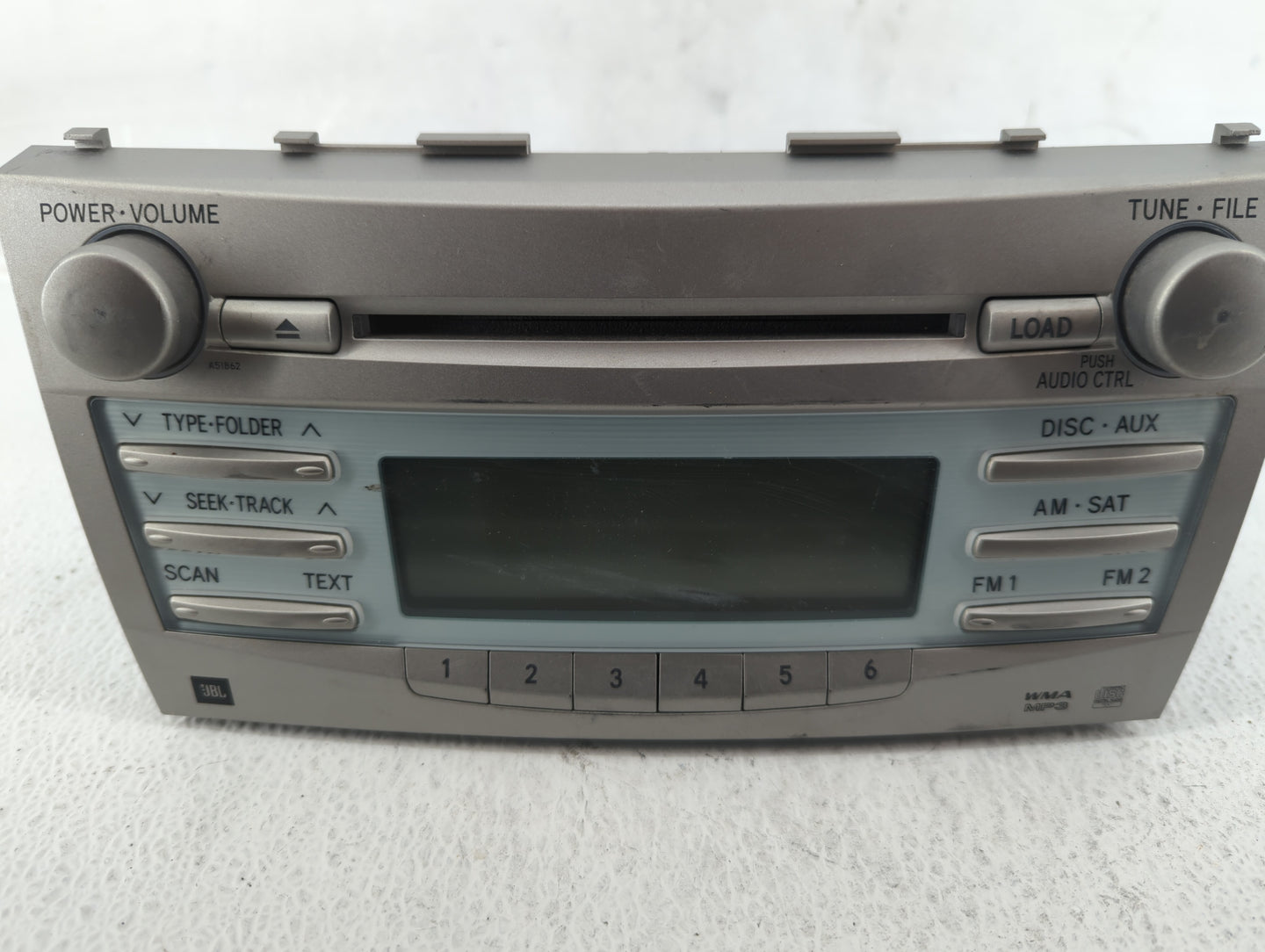 2007-2009 Toyota Camry Radio AM FM Cd Player Receiver Replacement P/N:86120-06191 86120-06181 Fits Fits 2007 2008 2009 OEM U