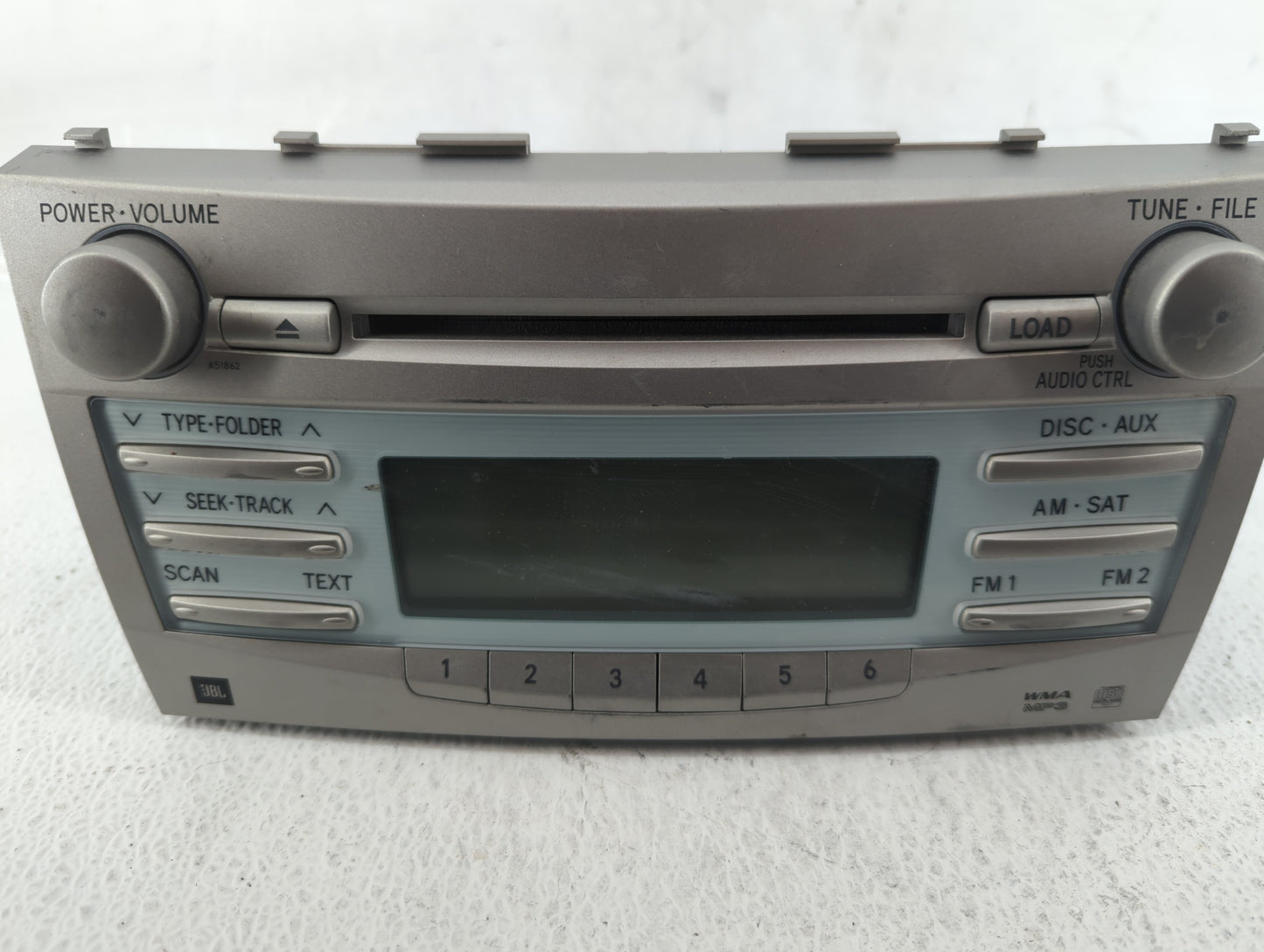 2007-2009 Toyota Camry Radio AM FM Cd Player Receiver Replacement P/N:86120-06191 86120-06181 Fits Fits 2007 2008 2009 OEM U