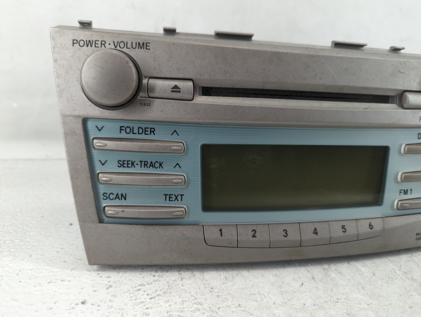2007-2009 Toyota Camry Am Fm Cd Player Radio Receiver - Oemusedautoparts1.com