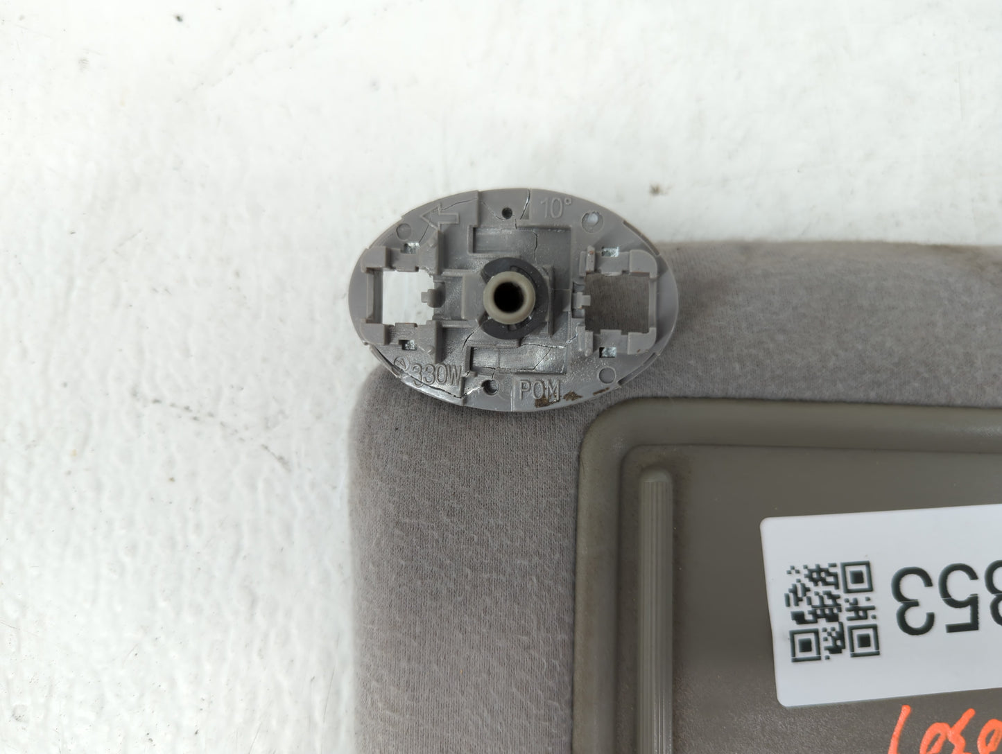 2007-2011 Toyota Camry Sun Visor Shade Replacement Passenger Right Mirror Fits Fits 2007 2008 2009 2010 2011 OEM Used Auto P